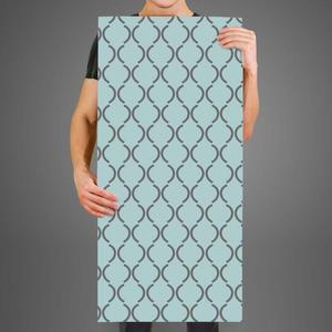 [HYIJPDON_4B]셀프도배 아트데코 격자식패턴 포인트벽지