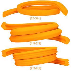 자전거 튜브리스 타이어 삽입 패드, MTB 로드 바이크 타이어 에어 인서트 라이너 폼, 700c 27.5 29, 25c 28c 32c 26 1.9 2.2 2.3 2.5 사이클링