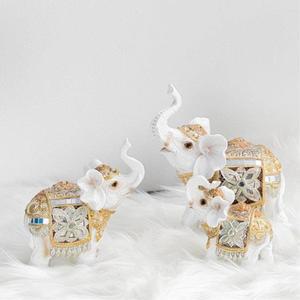 티비다이 거실장 장식품 인도 코끼리가족 집꾸미기 집들이선물