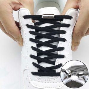 매듭없는 신발끈 운동화 끈 클립 캡슐 정리 매듭 세트