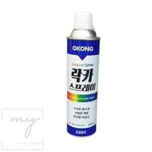 내집방 락카스프레이 420ml 투명색 스프레이페인트