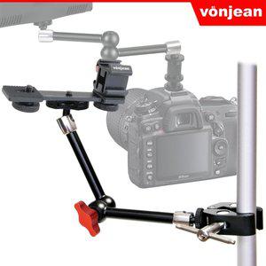 [본젠]KM-292G 매직암 + KM-091A 슈퍼 클램프 + KP-033S 트리플 핫슈 브라켓 SET (카메라 촬영장비 등)