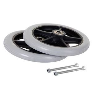 휠체어 앞바퀴 타이어 바퀴 교체 6인치 7인치 1세트