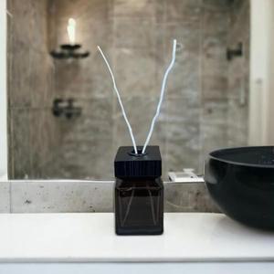 [BZJLMVTF_51AJ]용기 뚜껑 세트 120ml 갈색 캔들