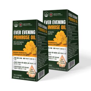 캐나다 직수입 감마리놀렌산 달맞이꽃종자유 365캡슐 2개 / 12개월분 오메가6 달맞이유