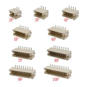 SMT SMD 하우징 소켓 헤더 와이어 커넥터, JST PH 2 0MM 피치 수직 쉘, 수 플러그 핀, 3 4 5 6 7 8 9 10 10