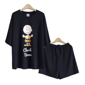 티셔츠 트레이닝복 상하세트 빅사이즈 츄리닝 운동복  찰리반바지셋