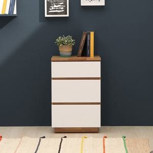 텐스페이스 멀바우 패턴 600 3단 서랍장 MP103R(착불)