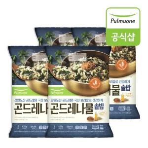 풀무원 곤드레나물과 강된장양념의 곤드레나물솥밥 424g(2인분) x 4봉