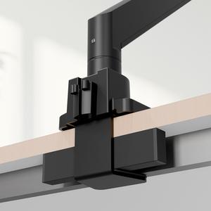 카멜마운트 모니터암 전용 클램프 거치 고정 보강판 각파이프 단품 SP4020