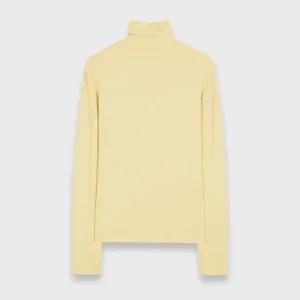 [미쏘] 베이직 목폴라 골지 티셔츠 (MIWLWC120A-T)