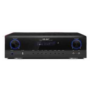 디지털 앰프 오디오 밸런스 라디오 5.1 스피커 탁상형 1. 블랙 일반+듀얼 마이크