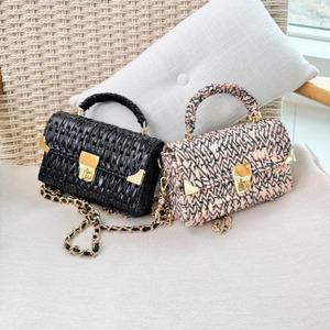 도두리 diy 네트공예 뜨개질 망스티치 코바늘 가방 만들기 뜨기 패키지 - 브릭토트백