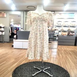 [에블린][에블린] 에블린 가든끌레르 원피스 파자마 (크림) EBPPF2348C (P003545447)