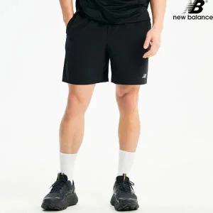 [아웃도어스/뉴발란스]뉴발란스 NBNVE2P051-BK 러닝 4.5부 숏팬츠 남성 반바지