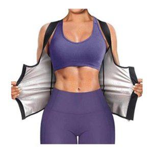 [에스이랜드]여자 다이어트 복싱 운동 헬스복 땀복 집업 조끼