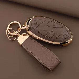 그랜저 GN7 아반떼 CN7 가죽 차 키케이스 키 홀더 스마트 H-09