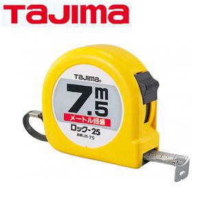 타지마 락줄자 L25-75 수동줄자 7.5MM 락타입