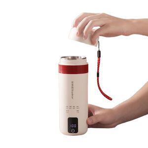 충전식 보온병 휴대용 여행용 포트 무선 텀블러