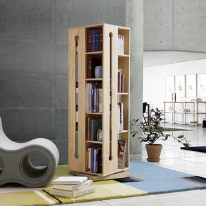 동서가구 본 소나무원목 회전책장 DF905052