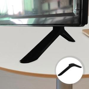 TV 베이스 브래킷 피트 텔레비전 스탠드 탁상용 교체 다리 범용 받침대 발