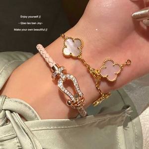 차승원팔찌 삼시세끼 팔찌 도금 18k 스테인레스 스틸 버클 항공배송