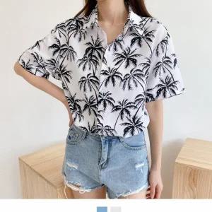 [모로엠] 야자수 리조트셔츠 DMG-SHA-Q4174614