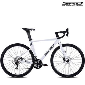 SRD 솔리드 레이싱 경량 에어로 풀인터널 로드자전거 R5 18단 듀얼레버 완조립