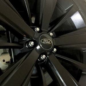 (무료배송) 포드 블랙 허브 휠캡 스티커 악세사리 튜닝용품/포드/익스플로