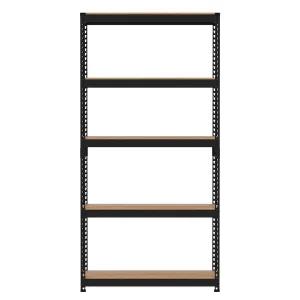 스피드랙 5단 철제선반 900 블랙