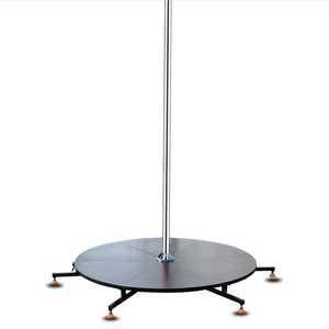 이동식 폴댄스봉 야외 무대 스테이지 공연 스핀 기둥