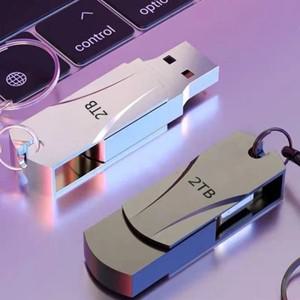 휴대용 고속 플래시 드라이브, 노트북 데스크탑용 미니 2TB USB 2.0 펜 외장 메모리 카드