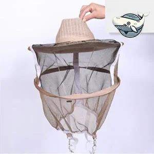 벌레 차단 그물망 모자 방충모 고급 여름 야외-WFHJ4MD