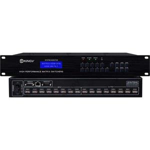 IR OUT CAT6 오디오셀렉터 AVI SMART 16X16 매트릭스 4K60