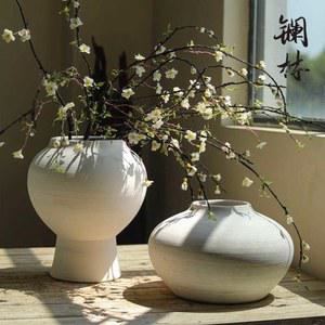 달항아리화병 오브제 도자기 대형 도기화병 60cm 화분 매장 예쁜 타오