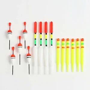 민물 낚시찌 15p세트 수중 입문자 멈춤고무 낚시터-WFHMAVB