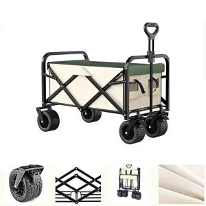 접이식 캠핑웨건 광폭타이어 박스 구르마 아웃도어-WFHMANA