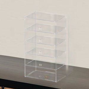 스피드챔피언 호환 피규어 진열장 투명 케이스 장식장 더스트박스 아크릴 2단