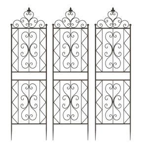 넝쿨식물지지대 펜스 철제 정원 식물 지주대 으아리 스탠드 빈티지 장미넝쿨