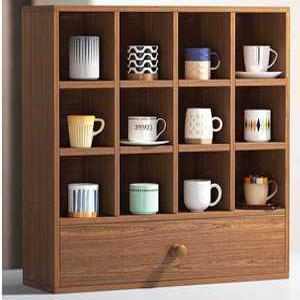 원목 머그컵 찻잔 진열장 정리대 선반 컵정리 수납함 머그잔 손잡이 커피잔 핸드메이드 커피