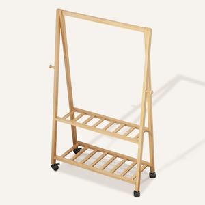 행거 인테리어 조립식 이동 미니 원룸 원목 옷장 멀티 오픈형