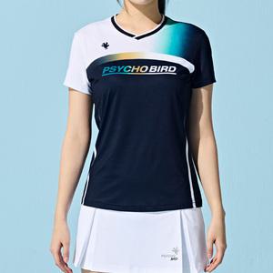 패기앤코 여성 싸이코버드 티셔츠 PSY-6029 스포츠 상의 운동복