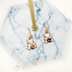 귀걸이 곰돌이귀걸이 스틸 1000-13 컬러) (4 PM (3tlRZ)