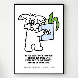 [하프클럽/셀러허브]강아지 동물 드로잉 일러스트 그림 액자 B A0