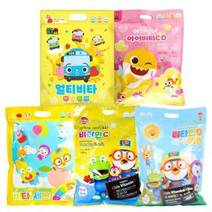 어린이 비타민 대용량 1000정 5종 모음 뽀로로 핑크퐁 온가족 비타민 사탕 캔디