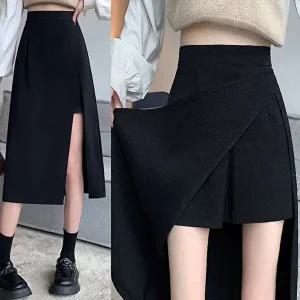 [힙제이]힙제이 랩스타일 5-7부 치마반바지 치마바지