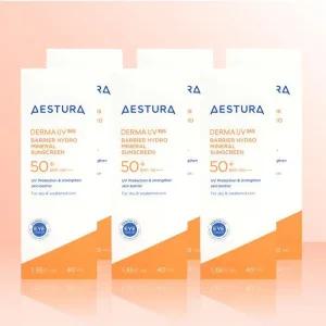 에스트라 더마 유브이365 장벽수분 무기자차 선크림 40ml(SPF50+) x 6개 / iuy