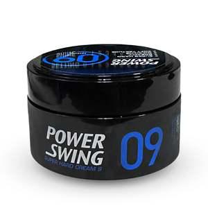 미쟝센 파워스윙 헤어 슈퍼 하드 무광크림 왁스 9 80g 포마드 남자 머리 고정 남성