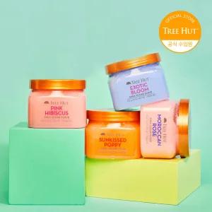 트리헛 시어 슈가 바디스크럽 510g 2가지 향 선택
