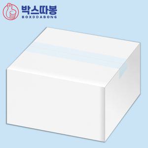 화이트 택배박스 2호 5매 270x180x150 /무지 포장 이사 골판지 인쇄 맞춤 박스제작